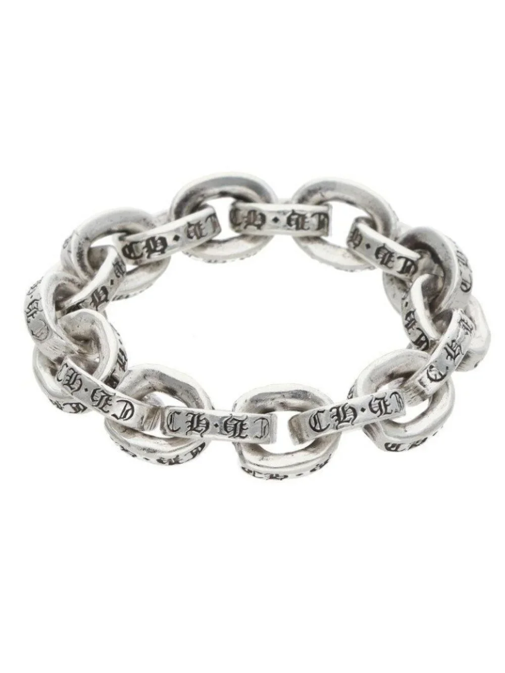 Chrome Hearts Paper Chain Ring Silver